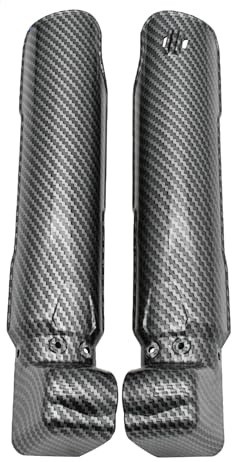 Protection de fourche en plastique for motocross électrique, amortisseur, essieu, for Sur-Ron Light Bee S/X KEE(Carbon Fiber)