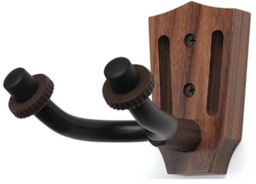 Flaroey Multi-Styles Guitar Wall Mount Hanger Non-Slip Instrument Rack Holder for Classical Guitar Headstock