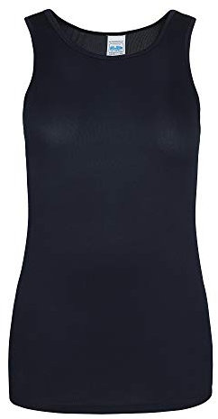 Just Cool Girlie Fit Sports Ladies Vest / Tank Top (XL) (French Navy)