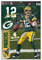 Originales NFL Green Bay Packers Aufkleber-Bogen-Set Aaron Rodgers in 28 * 43 cm
