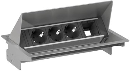 Bachmann 900.400 CONEO Set 3xCEE7/3 1xCM Power, W125898860 (0,2m GST18), Silberfarben
