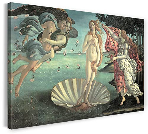 Leinwand (120x80cm): Sandro Boticelli - Die Geburt der Venus