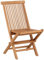 MR. DEKO® Klappstuhl Langton Teakholz | Gartenstuhl Klappbar Outdoor | 53x43x89 cm (BxTxH) | Scherenstuhl Teak | Klapp-Gartenstühle Outdoor | Gartenmöbel Stuhl Holz | Außen Faltbar