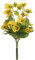 mucplants Hornveilchen Stecker 22cm gelb Kunstblumen künstliche Stiefmütterchen Viola