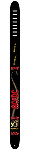 Perri's Leathers P25ACDC-8010 ACDC Leather Guitar Strap