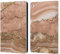 Head Case Designs Offizielle UtArt Beiges Gold Wildkatze Marmor Leder-Wallet-Hülle Kompatibel mit Apple iPad Air 2 (2014)