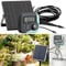 Royal Gardineer Solar Bewässerung: Autarkes 51-teiliges Solar-Bewässerungssystem mit Pumpe, 45 l/Std. (Bewässerung Regentonne, Regentonne mit Pumpe, Gewächshaus)