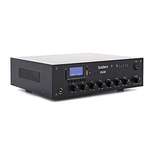 Subzero 100V Stereo Audio Amplifier with Bluetooth and USB, 30W