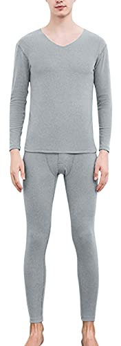 Fulidngzg Thermowäsche Herren, Wärme Fahrrad Thermohose Skiunterwäsche Motorrad 2 Teilig Set Funktionsunterwäsche Thermounterwäsche Langarm Ski Unterwäsche Thermal Underwear Outdoor Lange Unterhosen