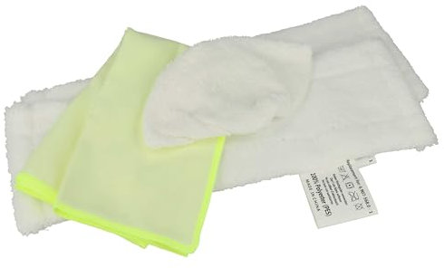 vhbw 4-Part Set compatible with Kärcher SC 2 Upright Easyfix, SC 3 EasyFix, SC 3 EasyFix Premium, SC 2 EasyFix Premium Steam Cleaner