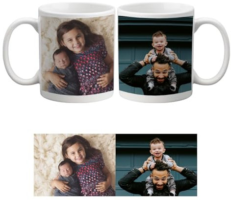 Personalised Photo Mug, Print Your Mug with Personalised Images, Friendship Gifts for Women, Birthday Gifts for Bestfriend, Custom Mug