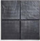 FAHAAM pack of 4 Black Stomp Easy Instant Garden Paving Tile, Plastic Patio Block Stepping Stones, Square Stomp Stone, Stepping Stone Tiles for Home, Garden & Walkway, Easy to Clean. (30x30cm).