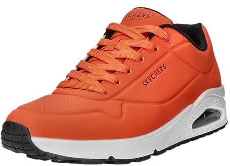 Skechers Herren Schnürhalbschuh in rot - Gr. 44