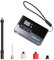 ASMAX Elektrische Mini Fahrradpumpe T30, 120 PSI Tragbarer Kompressor mit LCD-Display, Wiederaufladbar 500mAh, 4-in-1 Fahrradpumpe mit LED-Licht & Reifendruckmesser für Farrad/Rennrad/MTB/Bälle