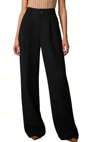 Neteson Hosen Damen Elegant Business Anzughose Hohe Taille Arbeitshosen