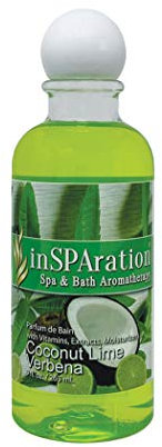 InSPAration Spa e Bagno aromaterapia 371 x Spa Liquid, 255,1 Gram, Coconut Lime Verbena