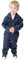 Child Kids Children Boys Girls Boiler suit Overalls Coverall Boiler Suit 2-14 Years (7-8 Year (28), Navy Blue)