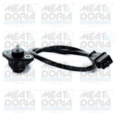 MEAT & DORIA Kurbelwellensensor 87009 470 mm Anzahl der Steckkontakte: 2 Induktivsensor Kompatibel mit FIAT Uno Schrägheck 146 TIPO 160 FIORINO Kasten 146, LANCIA DELTA II 836