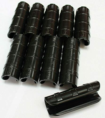 LANDGRID 10 x Clips zur Befestigung von Strohvlies, Abdeckvlies, Schutzvlies für Stroh, Getreide, Heu, Kompost