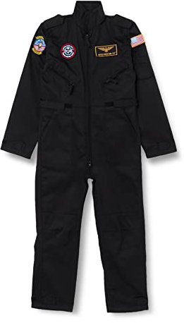 Mil-Tec Us M.Abzeichen Overalls Schwarz 060