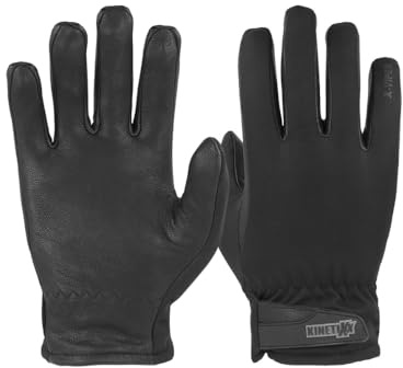 KinetiXx X-Viper Einsatzhandschuh Schwarz - Winter Handschuhe Outdoor - Militär Ausrüstung - Bundeswehr & Polizei - Wasserdicht - 1 Paar