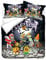 NICHIYO Plants vs. Zombies Bedding Set - Duvet Cover and Pillowcase, Microfiber, 3D Digital Print Three-Piece Bedding (6,Single 135 * 200cm)
