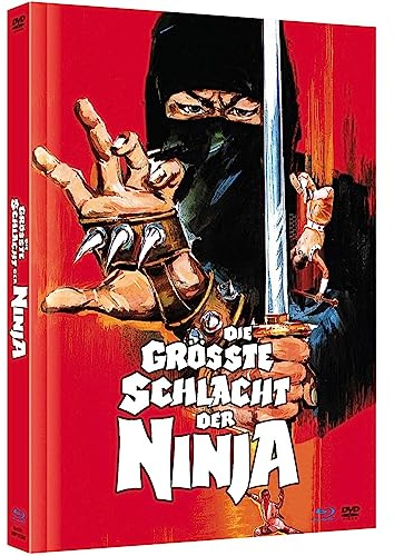 DIE GRÖSSTE SCHLACHT DER NINJA – COVER B - LIMITED MEDIABOOK EDITION [Blu-ray & DVD]