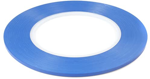 DonDo Fineline Konturenband Zierlinienband lackier Klebeband lackieren Airbrush Masking Tape 3mm x 55m blau