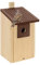 Nistkasten-Vogelhaus-Meisenkasten-Nisthohle,aus Holz Natur ,wetterfest, Massivholzkonstruktion, (B20-NP)