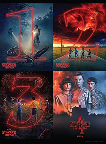 Buffalo Games - Stranger Things Poster Collage - 1000 Teile Puzzle