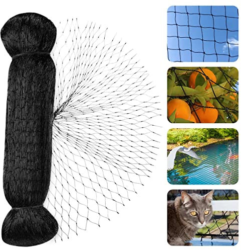 Filet Poules,Filet Anti Oiseaux pour Poulailler,7,5m x15m Filet Voliere Poulailler,Filet de Protection,Filet Oiseaux,Protégez Arbres Fruitiers Et Les Légume