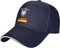 934 Herren Damen Distressed Basecap Deutschland-Flagge-Emblem Baseball Kappe Mütze Mode Angeln Hüte Leicht Abwaschbar Baseballmütze Für Wander Laufen Kletter