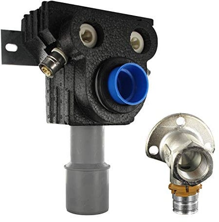 Sanibox3 für Uponor unipipe - vorgefertigte, wärmegedämmte und isolierte Waschtischanschlüsse zur körperschalldämmenden Installation zur Befestigung in oder vor der Wand