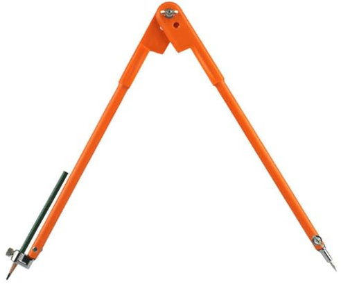 Compas de Mesure, Compas classiques, Diviseurs réglables de Grand diamètre Marquage et traçage pour Le Travail du Bois Carpenter Precision Pencil Compas (S/25 * 90mm)