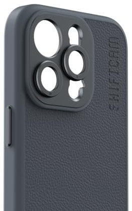 ShiftCam | Camera Case with built-in LensUltra Mount for Apple iPhone | Gear up your iPhone and start shooting in seconds | Charcoal (iPhone 15 Pro)