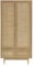 BAÏTA Schrank Helena Eiche, Rattan, 90 cm