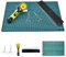 Runzkzy Slingshot Rubber Band Cutting Tools Including Rotary Cutter, Cutting Mat and Ruler, Hemostats, Cutting Tool for DIY Slingshot Rubber Bands with Craft Self Healing Cutting Mat (A)