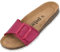 Palado Pantoletten Damen Malta EGS Matt – bequeme Sandalen Made in Spain - Hausschuhe mit dämpfendem Kork-Fußbett - modische Sommerschuhe Pink UK7 - EU40