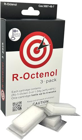 R-Octenol Nachfüllpackung mit 3 Kartuschen Kompatibel mit Mosquito Magnet