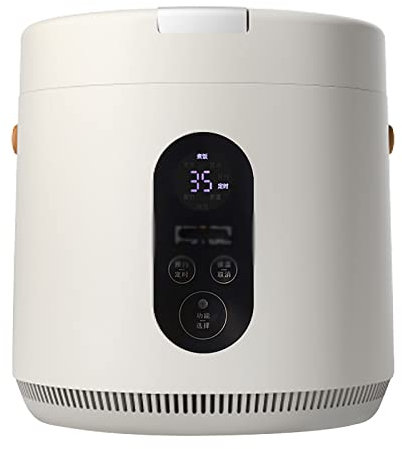 Olla arrocera, vaporizadora de 1 litro de capacidad pequeña, revestimiento antiadherente de arena púrpura de cerámica para dormitorio familiar d