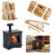 Wichtel Zubehör Weihnachten,Puppenhaus Kamin Mini Kamin Puppenhaus Zubehör Miniatur Wichtel Zubehör Mini Lagerfeuer Miniatur Weihnachten Lagerfeuer