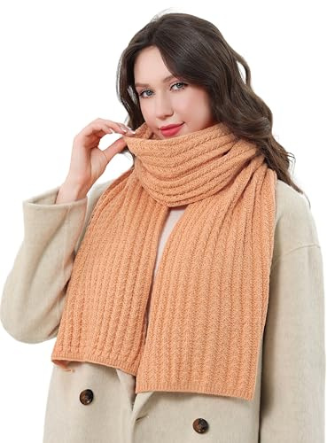 DonDon Schal Damen Winter Winterschal Strickschal