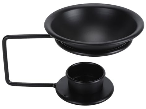 Brrnoo Aromatherapiewachswärmer, Standwärmer mit Wachskerze, Dekorativer Ölbrenner Diffusor für Wohnzimmer, Schlafzimmer, Küche