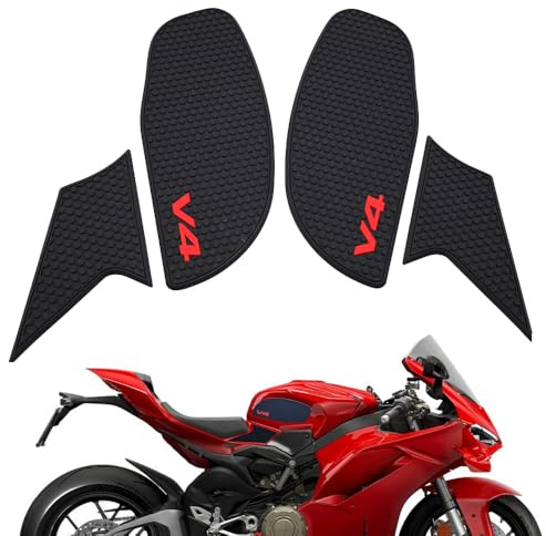 Für Panigale V4 V4S 2025 Motorrad-Tank-Tank-Traktionspad, Anti-Rutsch-Aufkleber, Gas-Kniegriffschutz