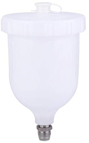 Contenitore universale per pistola a spruzzo da 600 ml, risolve le incongruenze di vernice con tazza di plastica con alimentazione a gravità di precisione per GTI/Tekna Pro FLG