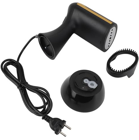 Hand Dampfglätter, Tragbare Mini Bügelmaschine mit Abnehmbarem 300 ml Wassertank, Reise Dampfbügeleisen für Zuhause, Bekleidungsgeschäfte, Reisen (EU-Stecker)