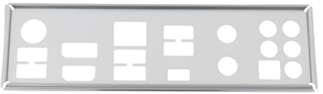 Create idea I/O-Abschirmung Backplate Computer-Schutzplatte Kompatibel mit MSI PRO B760-P WiFi DDR4