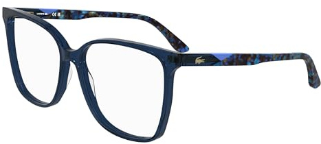 Lacoste L2989 N 410 TRANSPARENT BLUE 55/15/140 Damen Brillen