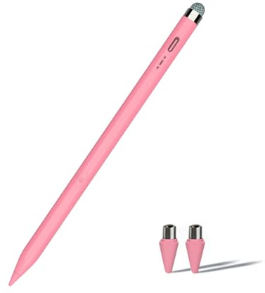 2 in 1 Stylus Pen für Samsung Galaxy Tab A11+A11/A9+/A8/A7 Schreibstift für Lenovo M11 M10 M9 Idea Pro Tablet Eingabestifte Android 15/14 Pencil (Rose)