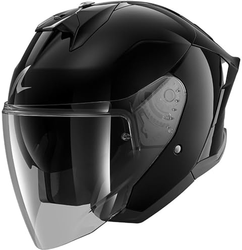SHARK, Jet Motorradhelm SKWAL JET CUP BLANK Black BLK, XS